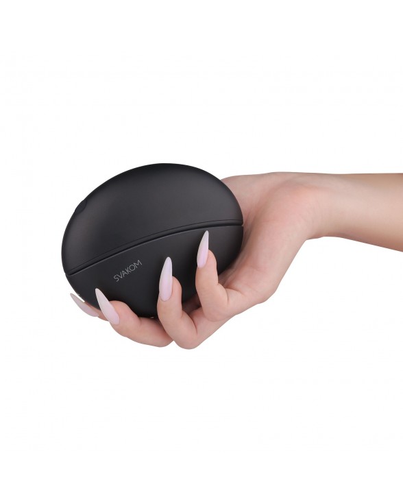 Вакуумний кліторальний стимулятор Svakom Pulse Galaxie Midnight Black - 5