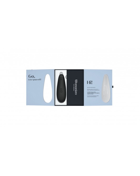 Вакуумный клиторальный стимулятор Womanizer Classic 2 – Black - 6