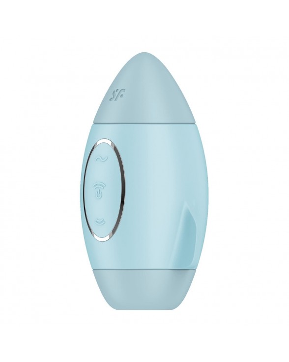 Вакуумний вібратор Satisfyer Mission Control Blue - 3