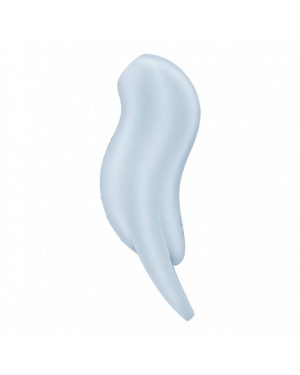 Вакуумный клиторальный стимулятор Satisfyer Pocket Pro 1 Blue - 1