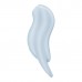 Вакуумный клиторальный стимулятор Satisfyer Pocket Pro 1 Blue - 1