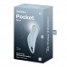 Вакуумный клиторальный стимулятор Satisfyer Pocket Pro 1 Blue - 4