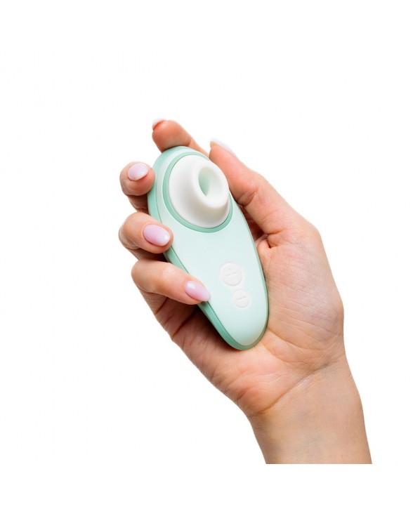 Вакуумний кліторальний стимулятор Womanizer Liberty 2 Sage - 11
