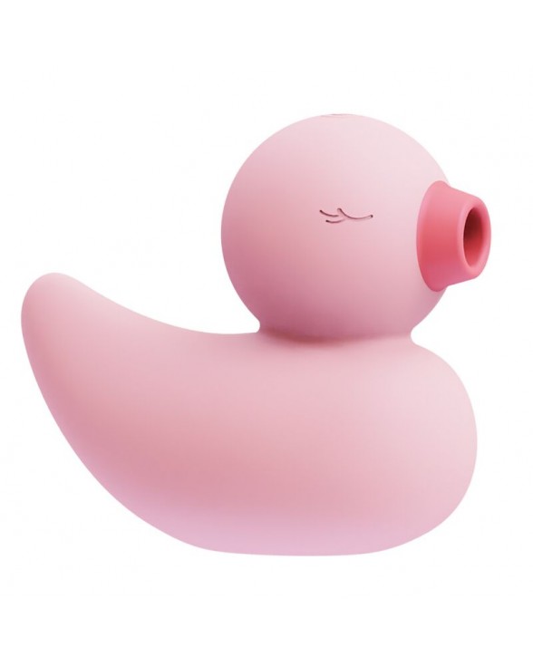 Вакуумний вібратор-качечка CuteVibe Ducky Pink - 2