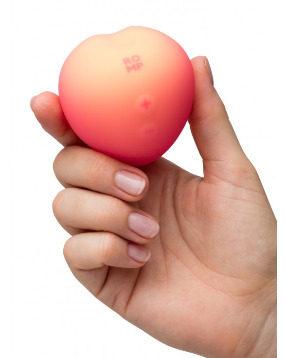Вакуумний кліторальний стимулятор Romp Pink Peach - 8