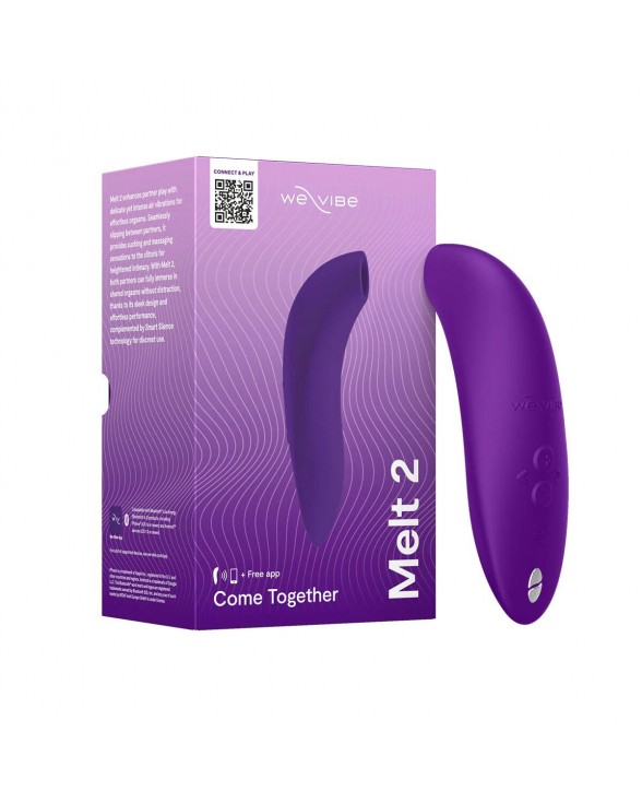 Вакуумный смарт-стимулятор для пар We-Vibe Melt 2 Purple - 11