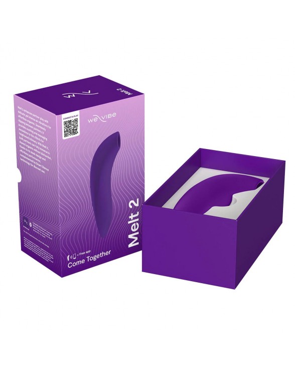 Вакуумный смарт-стимулятор для пар We-Vibe Melt 2 Purple - 10