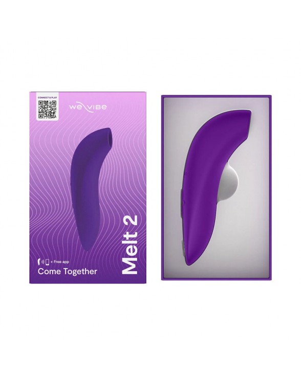 Вакуумный смарт-стимулятор для пар We-Vibe Melt 2 Purple - 8
