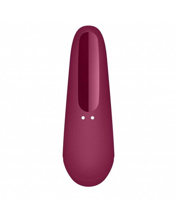Вакуумний кліторальний стимулятор Satisfyer Curvy 1+ Rose Red - 2