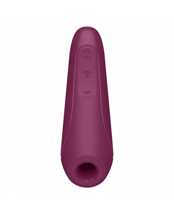 Вакуумний кліторальний стимулятор Satisfyer Curvy 1+ Rose Red - 3