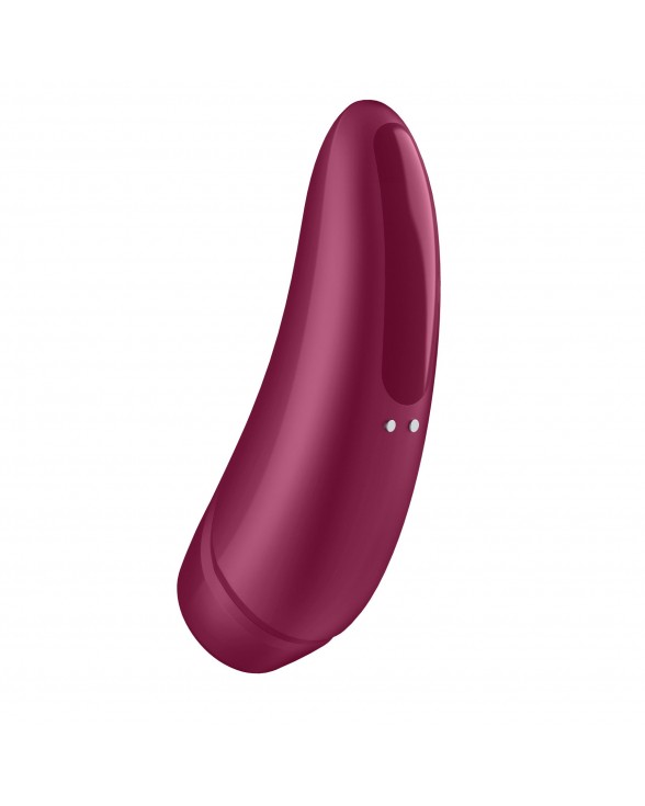 Вакуумний кліторальний стимулятор Satisfyer Curvy 1+ Rose Red - 1