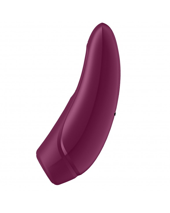 Вакуумний кліторальний стимулятор Satisfyer Curvy 1+ Rose Red - 5