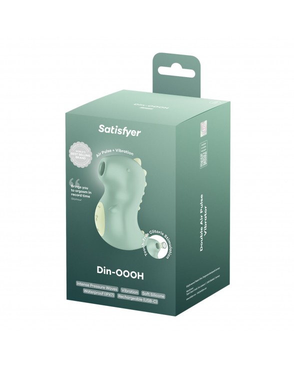 Вакуумный клиторальный стимулятор Satisfyer Din-OOH - 4