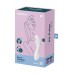 Вакуумний смарт-стимулятор із вібрацією Satisfyer Curvy Trinity 5 (White) - 6