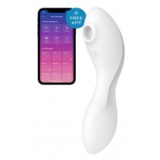 Вакуумный смарт-стимулятор с вибрацией Satisfyer Curvy Trinity 5 (White)