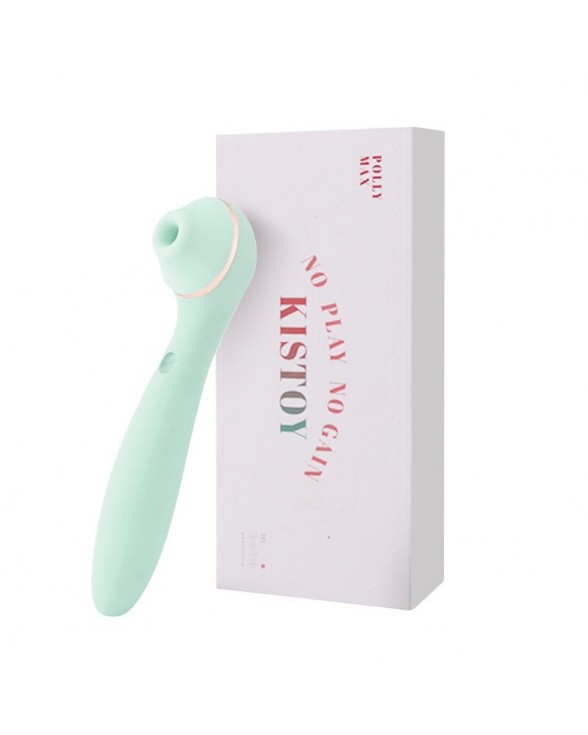Вакуумний вібратор KISTOY Polly Max Green - 4