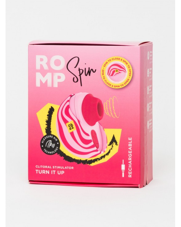 Вакуумный клиторальный стимулятор Romp Spin - 14
