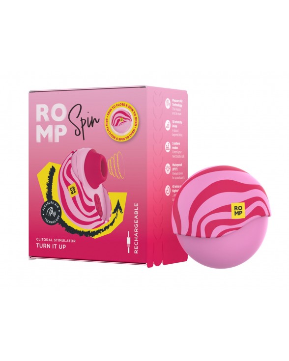Вакуумный клиторальный стимулятор Romp Spin - 13