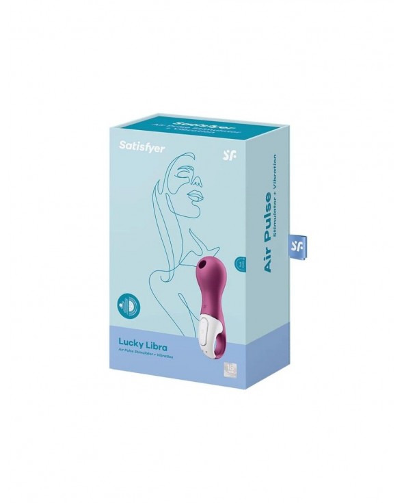 Вибромассажер с вакуумной стимуляцией Satisfyer Lucky Libra - 3