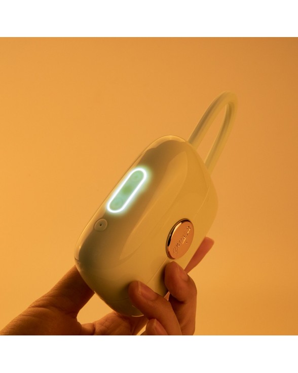 Вакуумный клиторальный стимулятор Otouch Louis Vibrate Teal с виброяйцем - 6