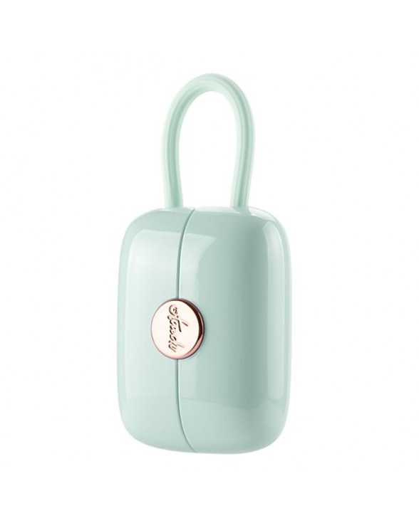 Вакуумный клиторальный стимулятор Otouch Louis Vibrate Teal с виброяйцем - 1