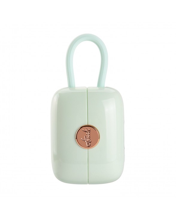 Вакуумный клиторальный стимулятор Otouch Louis Vibrate Teal с виброяйцем - 2