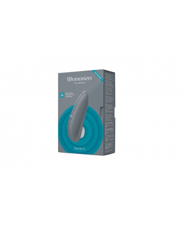 Вакуумний кліторальний стимулятор Womanizer Starlet 3 GREY - 5