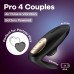 Вакуумный вибратор для пар Satisfyer Pro 4 Couples Battery Series - 5