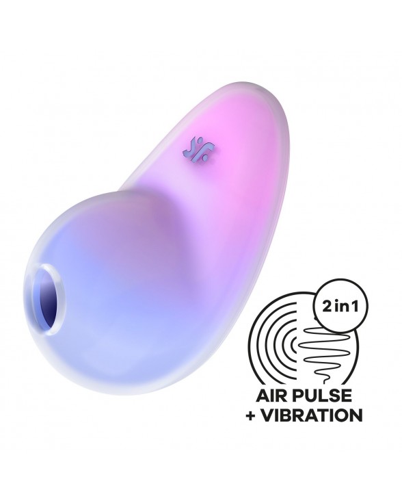 Вакуумний вібратор Satisfyer Pixie Dust Violet/Pink