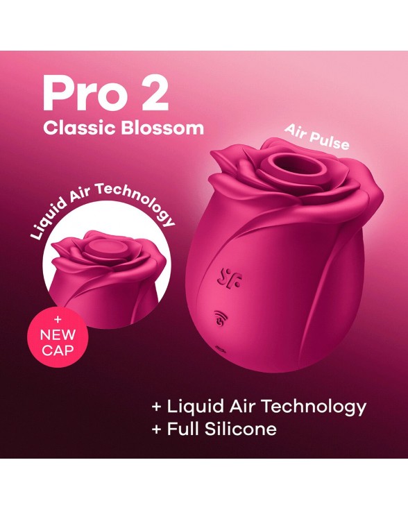 Вакуумний кліторальний стимулятор Satisfyer Pro 2 Classic Blossom - 5