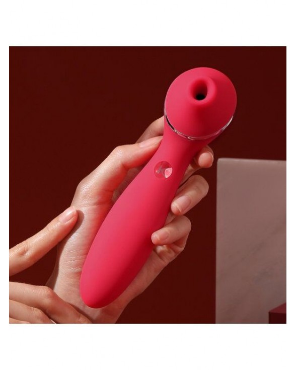 Вакуумный вибратор KISTOY Polly Plus Red - 4