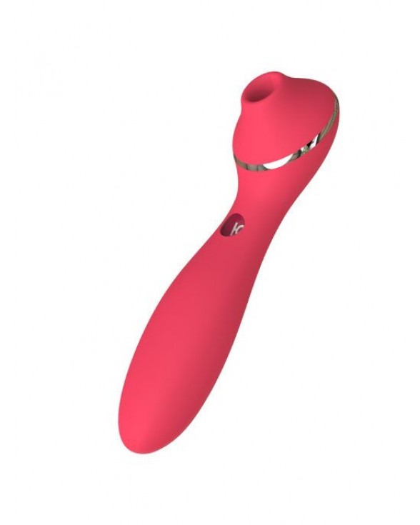 Вакуумный вибратор KISTOY Polly Plus Red