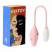 Віброяйце з вакуумним стимулятором KISTOY Cathy Mini - 4