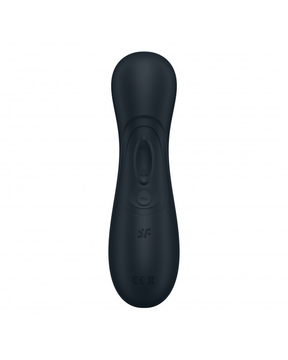 Вакуумный клиторальный стимулятор Satisfyer Pro 2 Generation 3 with Liquid Air Connect App Dark Grey - 4