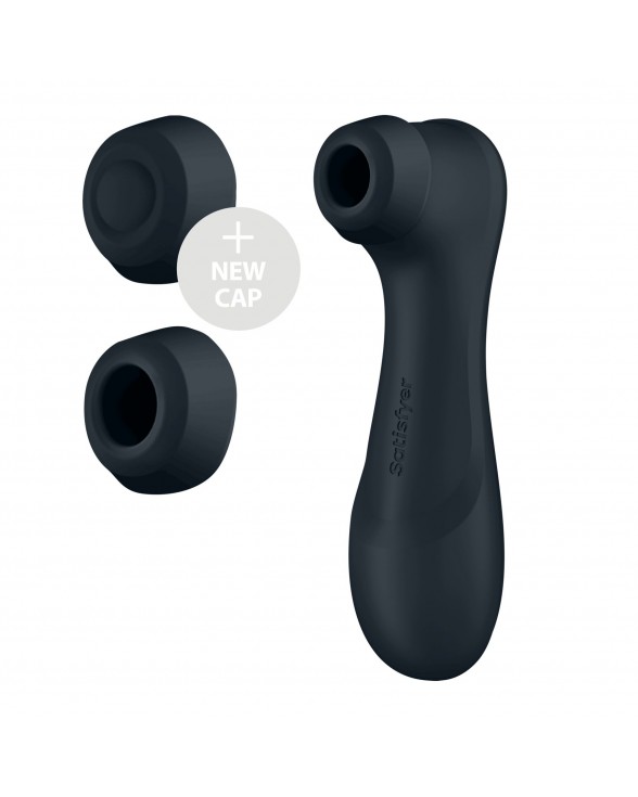 Вакуумный клиторальный стимулятор Satisfyer Pro 2 Generation 3 with Liquid Air Connect App Dark Grey - 1