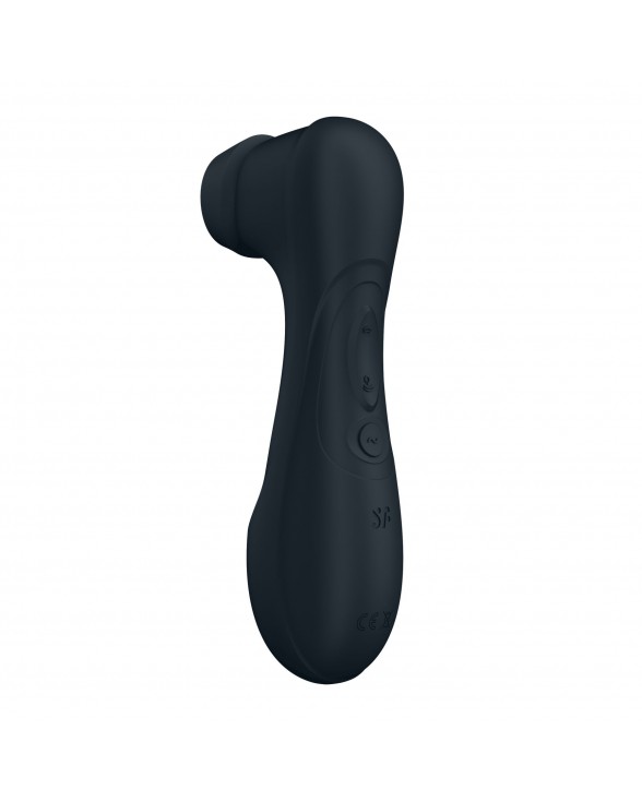 Вакуумный клиторальный стимулятор Satisfyer Pro 2 Generation 3 with Liquid Air Connect App Dark Grey - 3