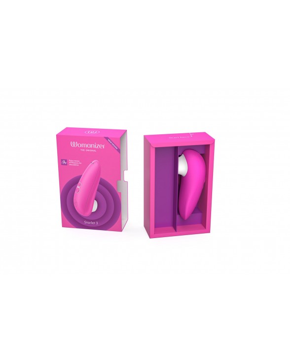 Вакуумний кліторальний стимулятор Womanizer Starlet 3 PINK - 4