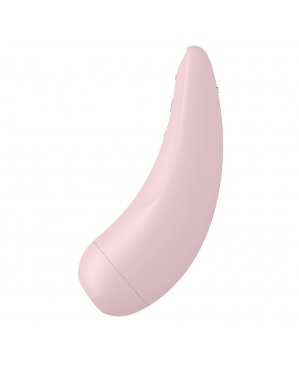 Вакуумний кліторальний стимулятор Satisfyer Curvy 2+ Pink - 5