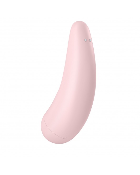 Вакуумний кліторальний стимулятор Satisfyer Curvy 2+ Pink - 1