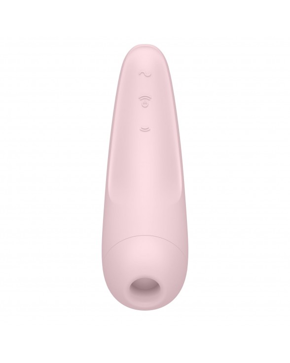 Вакуумний кліторальний стимулятор Satisfyer Curvy 2+ Pink - 3