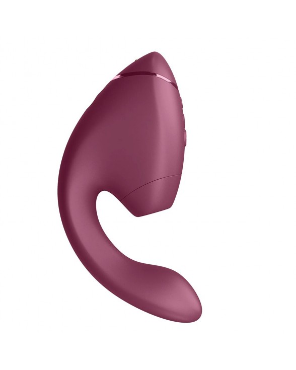 Подвійний вакуумний кліторальний стимулятор з вібрацією Womanizer Next Duo - Dusky Pink - 3