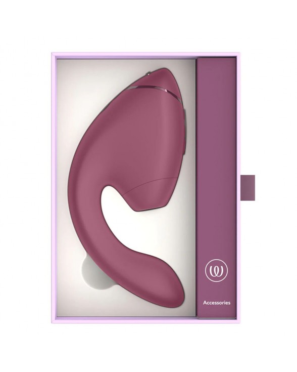 Подвійний вакуумний кліторальний стимулятор з вібрацією Womanizer Next Duo - Dusky Pink - 12