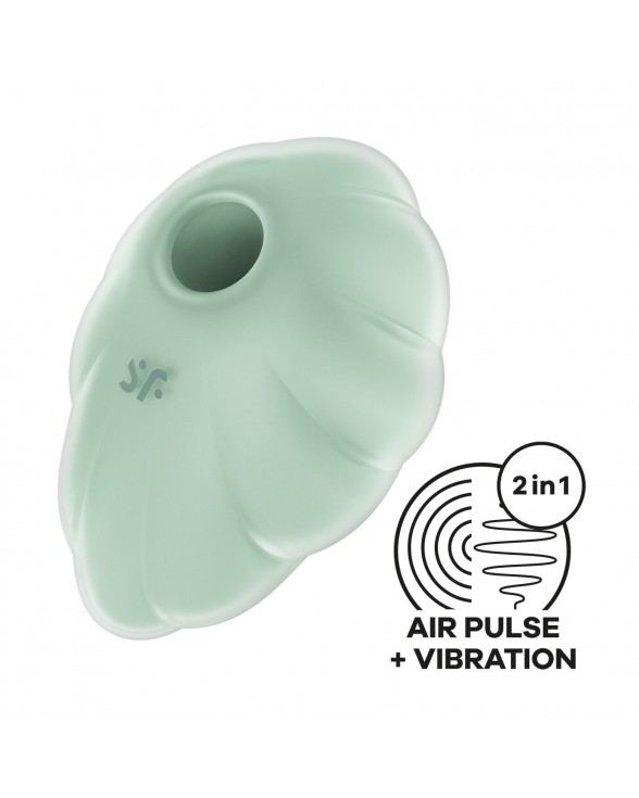 Вакуумный вибратор Satisfyer Cloud Dancer (Mint)