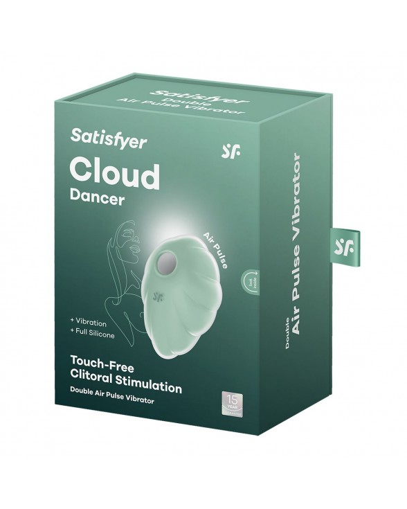 Вакуумный вибратор Satisfyer Cloud Dancer (Mint) - 5