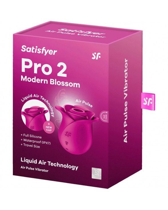 Вакуумный клиторальный стимулятор Satisfyer Pro 2 Modern Blossom - 6