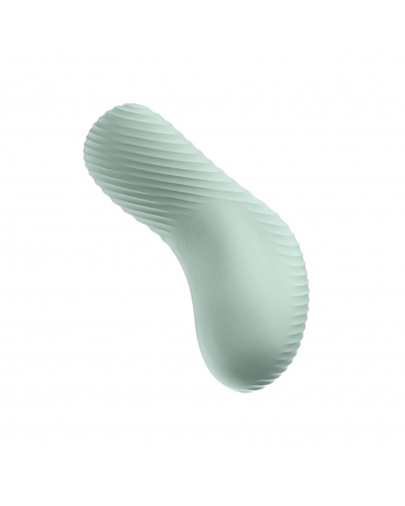 Накладной вибратор Fun Factory LAYA III sage green - 4