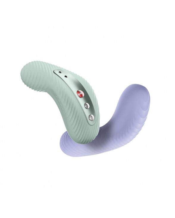 Накладной вибратор Fun Factory LAYA III sage green - 5