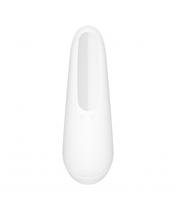 Вакуумный клиторальный смарт-стимулятор Satisfyer Curvy 1+, Белый - 2