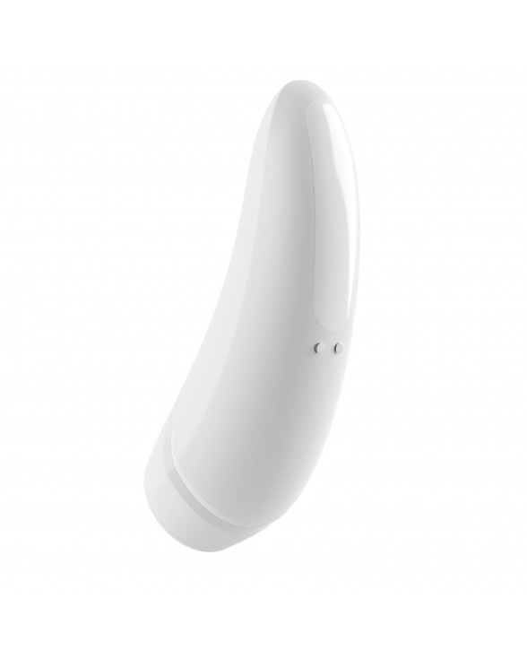 Вакуумный клиторальный смарт-стимулятор Satisfyer Curvy 1+, Белый - 1