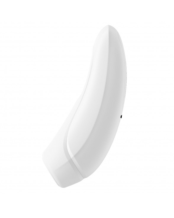 Вакуумный клиторальный смарт-стимулятор Satisfyer Curvy 1+, Белый - 5